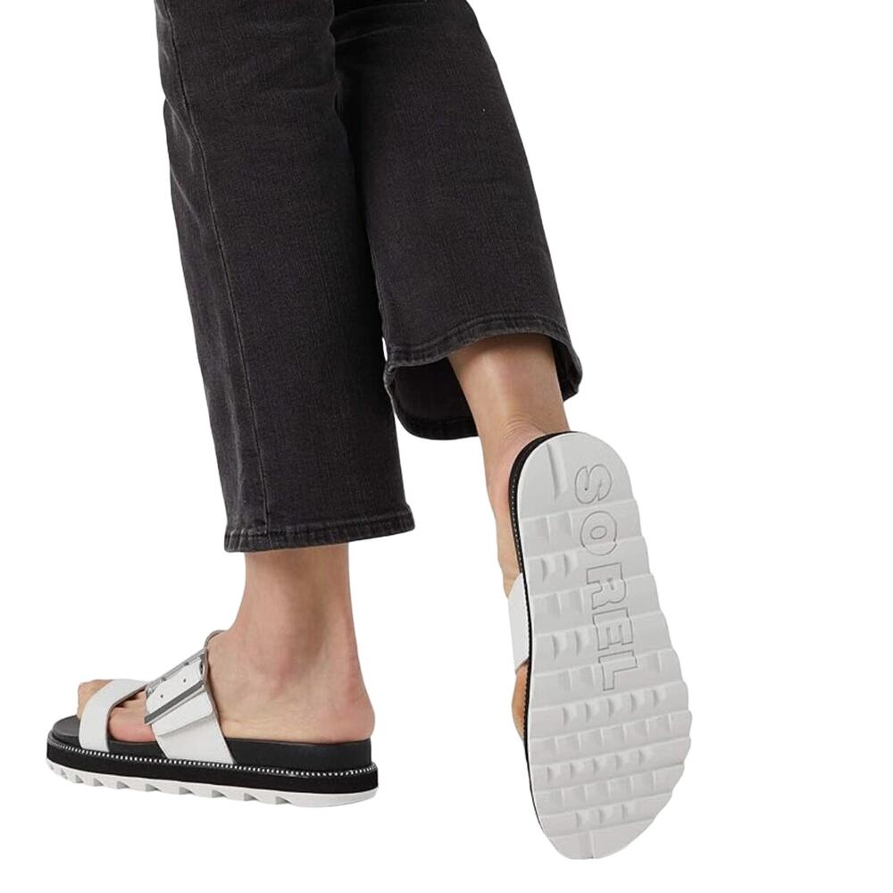 Sorel Roaming Slides White Size 6.5